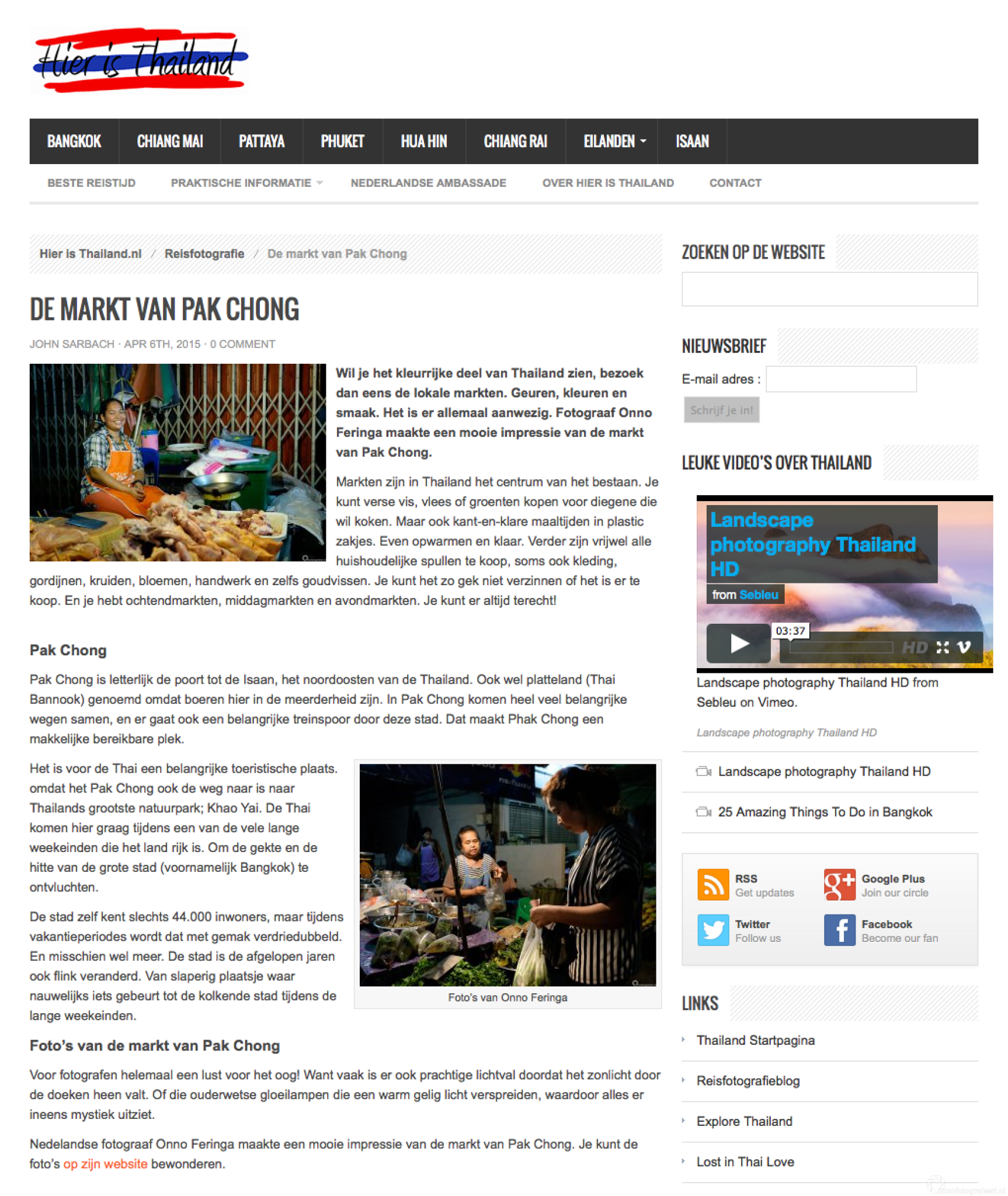 Hier is Thailand - 6 april 2015